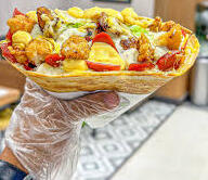 كريب شيش + صدور + هوت دوج